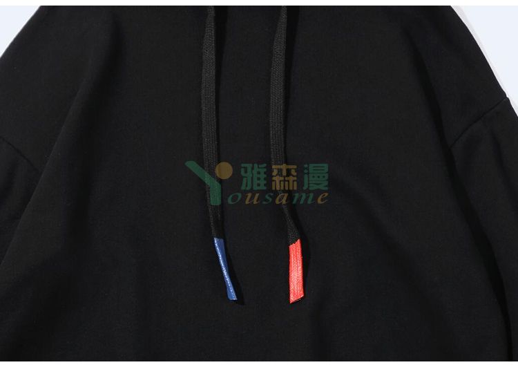 纯棉假两件拼接卫衣(图6) 纯棉假两件拼接卫衣(图6)