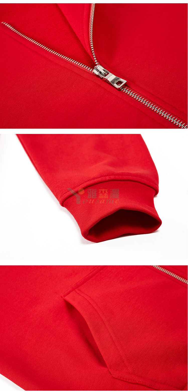 高档拉链连帽卫衣(图6) 高档拉链连帽卫衣(图6)