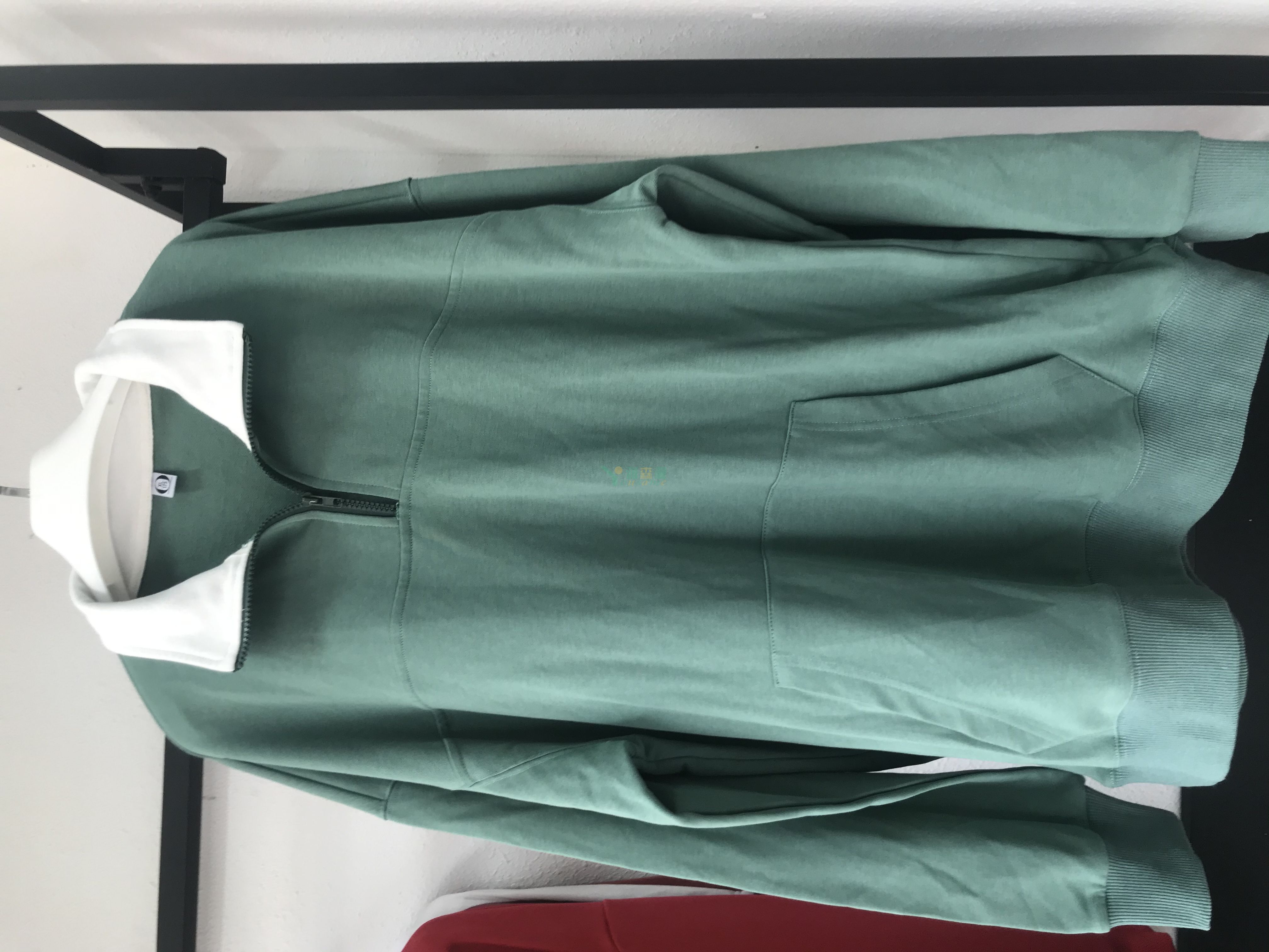 潮流宽松情侣立领拉链卫衣(图10) 潮流宽松情侣立领拉链卫衣(图10)