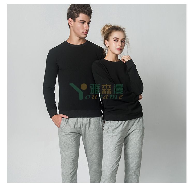 全棉毛圈圆领卫衣(图3) 全棉毛圈圆领卫衣(图3)