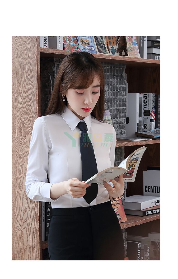 细斜纹修身长袖衬衫(男+女)(图15) 细斜纹修身长袖衬衫(男+女)(图15)