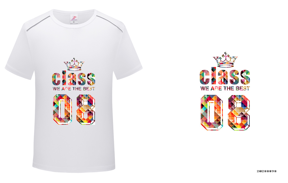 创意8班班服设计(图1)