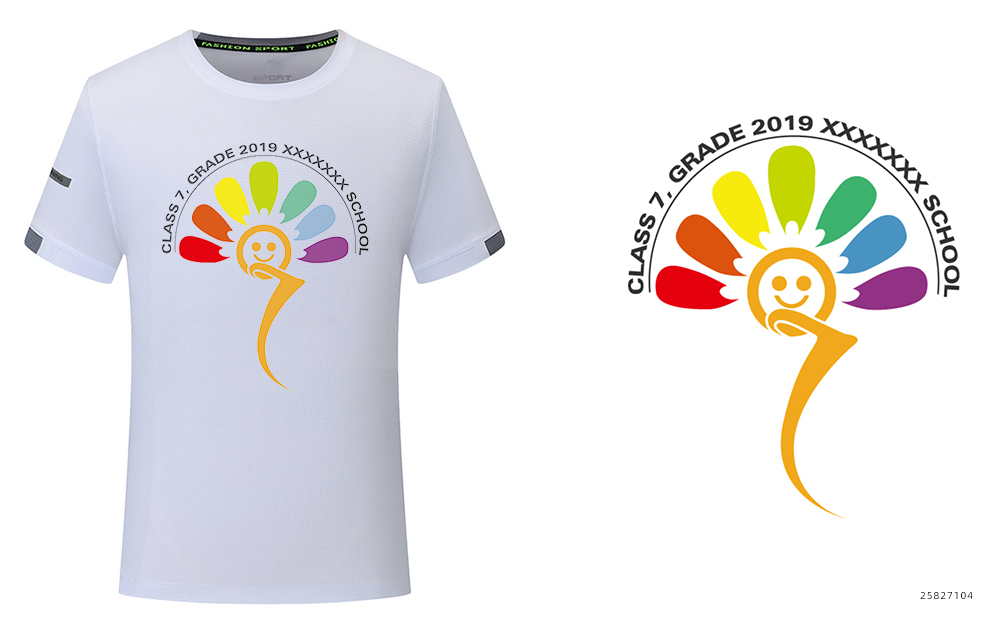 7班班服logo图案