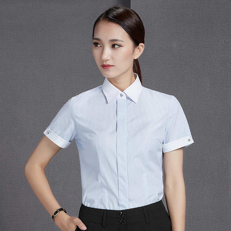 短袖女衬衫