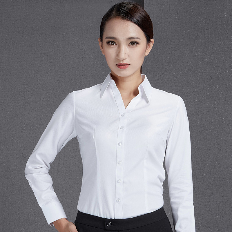 修身OL气质女衬衫现货