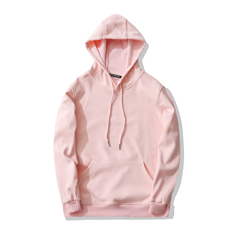 海狸绒套头连帽卫衣