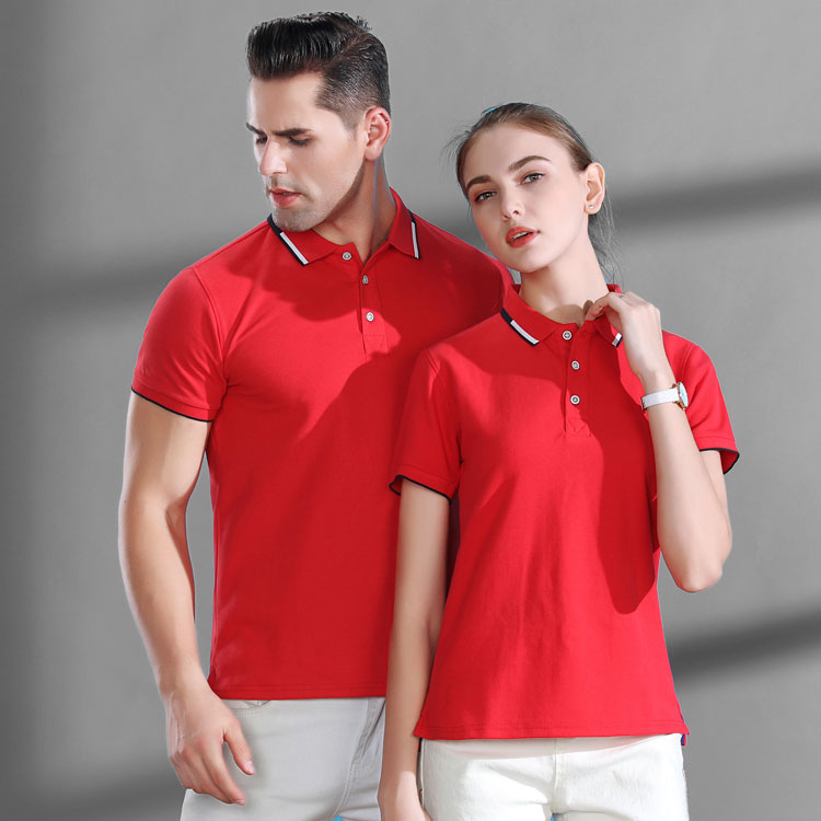 铜氨棉翻领短袖工作服