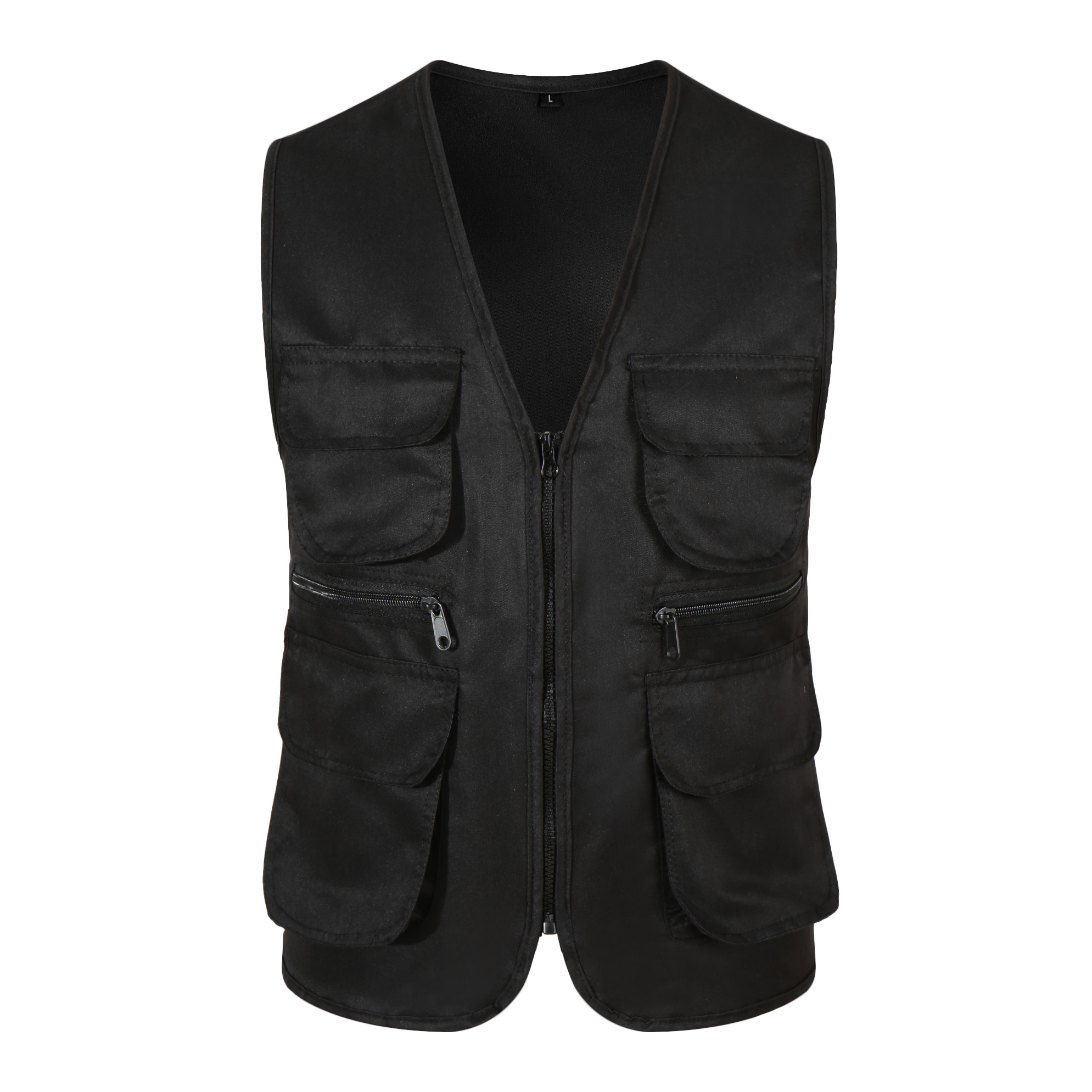 立体多兜口袋马甲