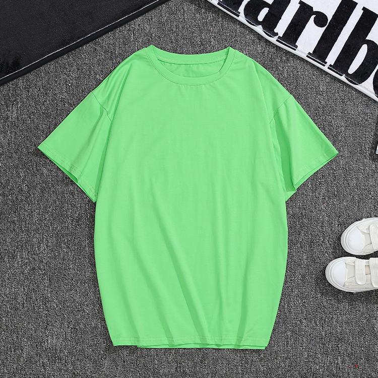 潮牌落肩T恤