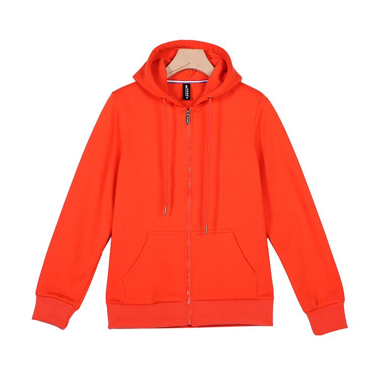 摇粒绒复合拉链卫衣