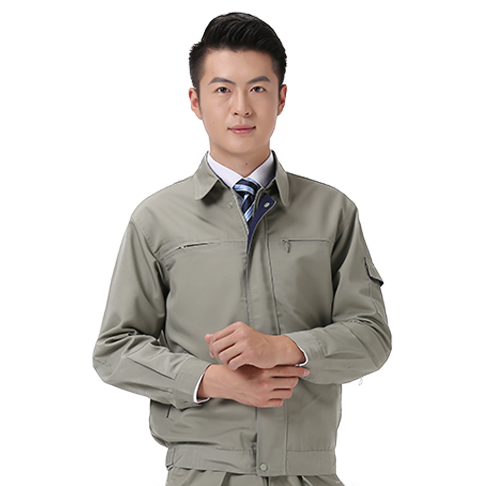 全棉长袖汽修服 夹克