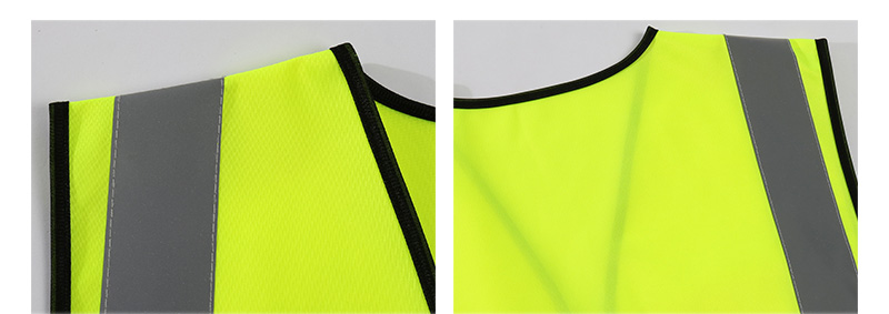 过肩拉链反光马甲(图11)