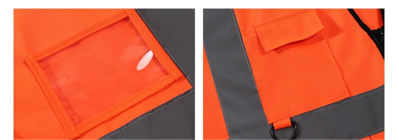 带环燕尾反光马甲(图14)