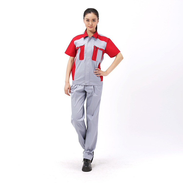 细斜纹工作服设计