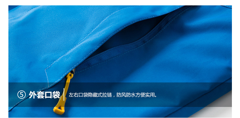 亲子系列摇粒绒三合一冲锋衣(图18)