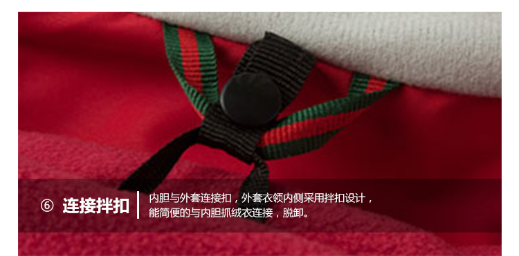 情侣款摇粒绒热封压胶冲锋衣(图19)
