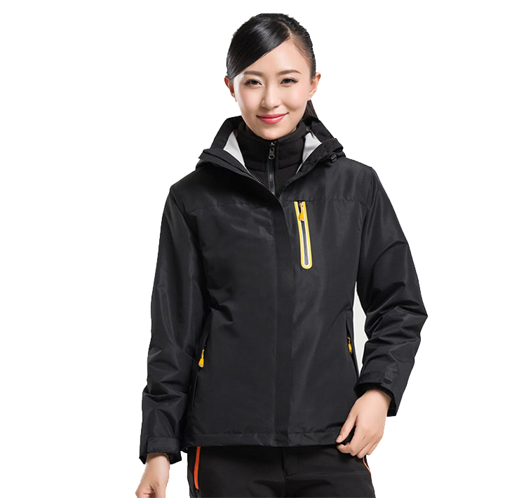 情侣款摇粒绒热封压胶冲锋衣(图11)