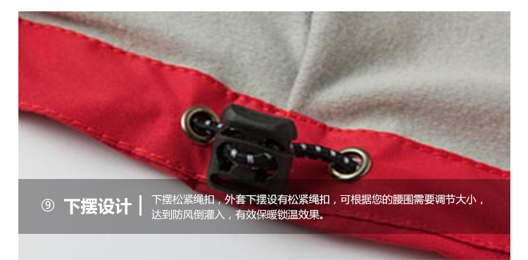 情侣款摇粒绒热封压胶冲锋衣(图22)