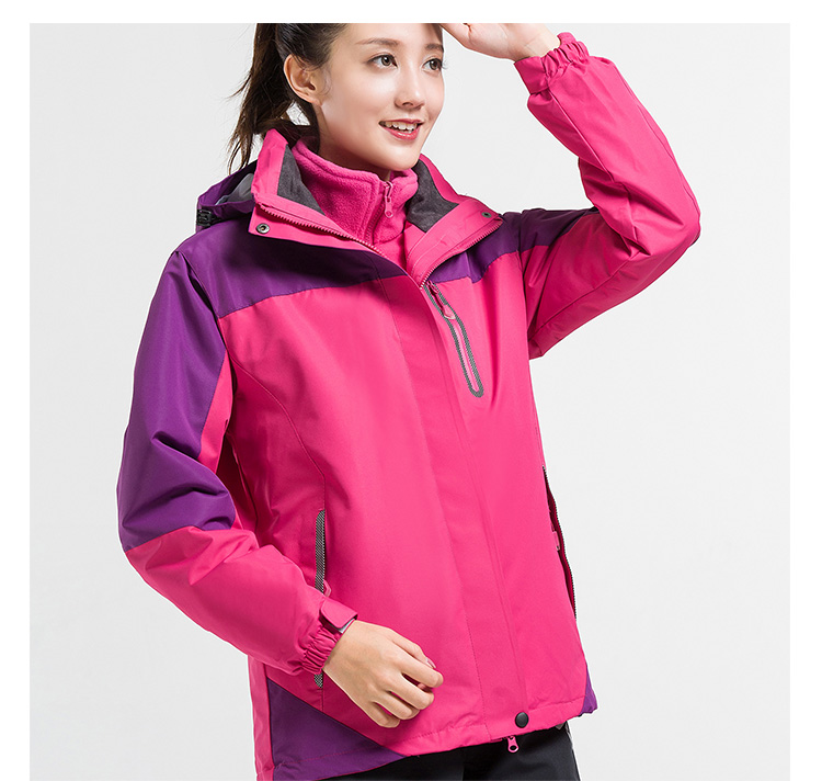 情侣款反光三合一可拆卸冲锋衣(图17)