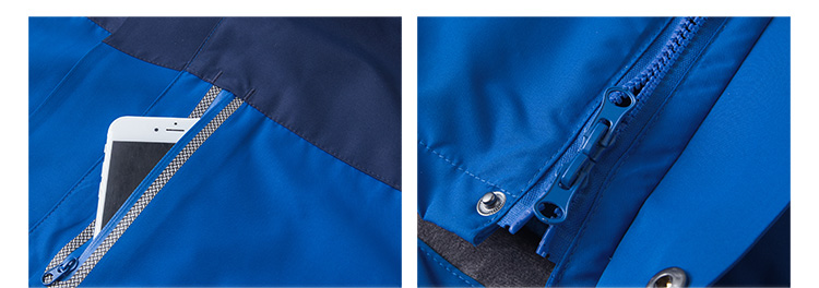 情侣款反光三合一可拆卸冲锋衣(图23)