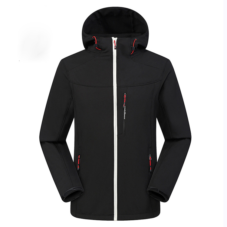 情侣软壳冲锋衣(图4) é»è²