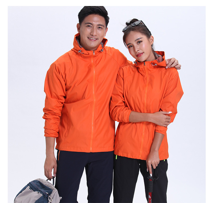 情侣款单层网衬冲锋衣(图15)