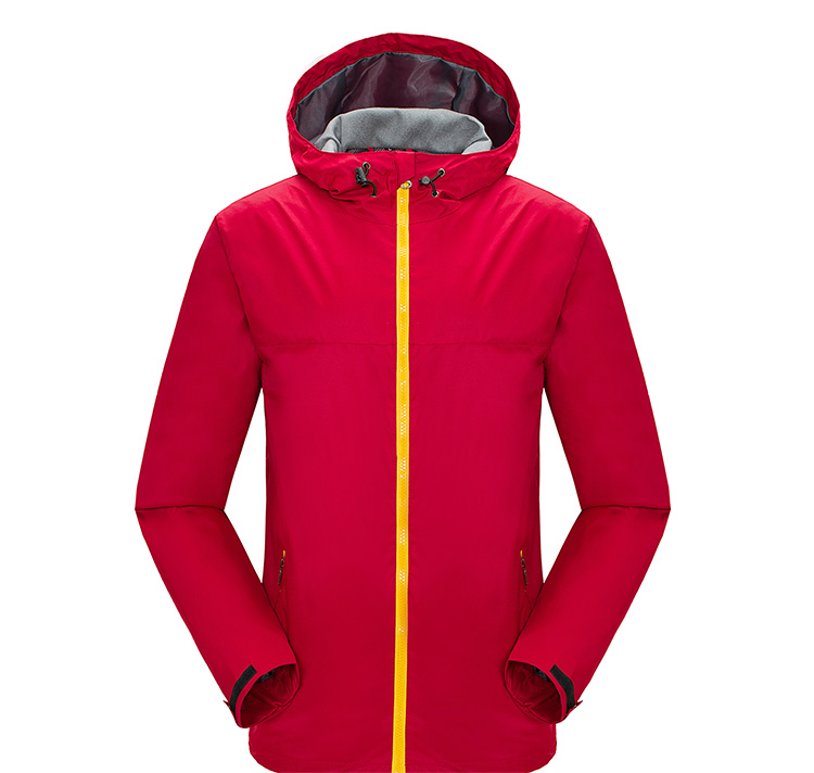 情侣款单层网衬冲锋衣(图15)