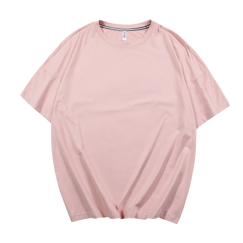 冰瓷棉落肩五分袖T恤