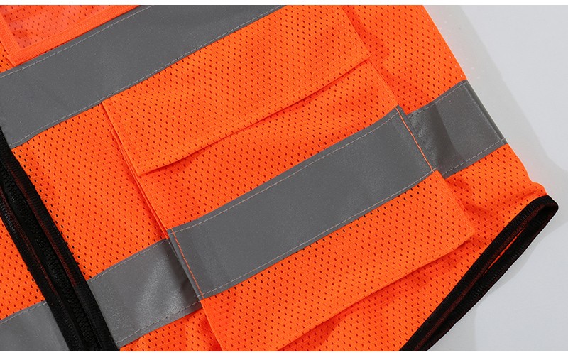 桃形网燕尾反光马甲(图11)