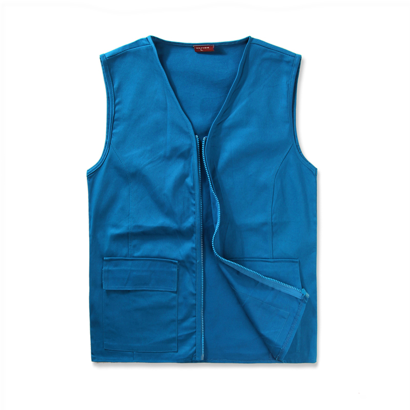 加厚耐用纯棉工装马甲(图3)