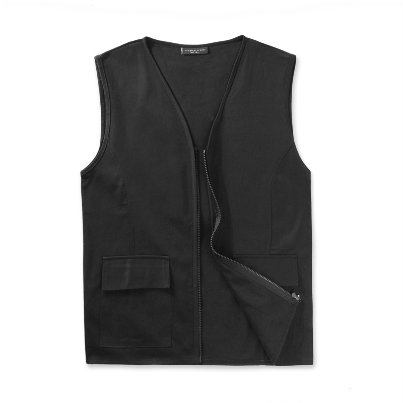 加厚耐用纯棉工装马甲(图4)