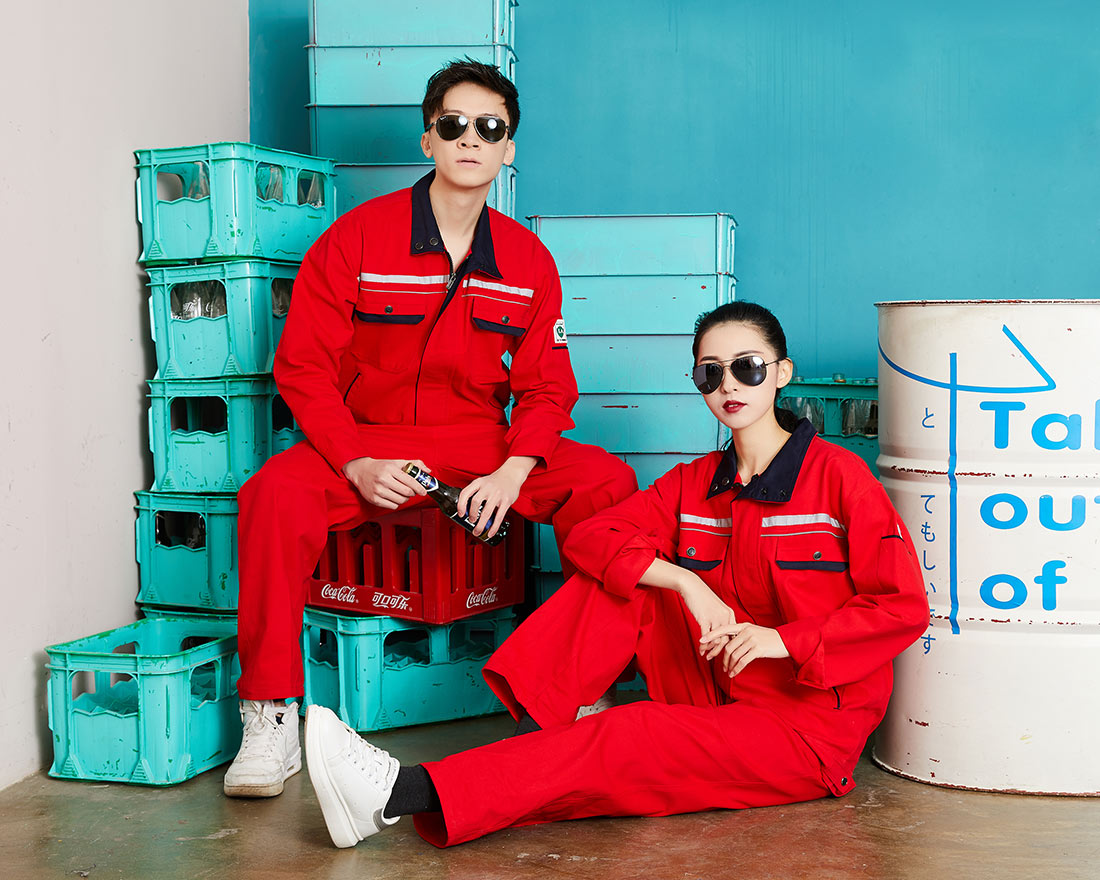 全工艺纯棉长袖工作服(图8)