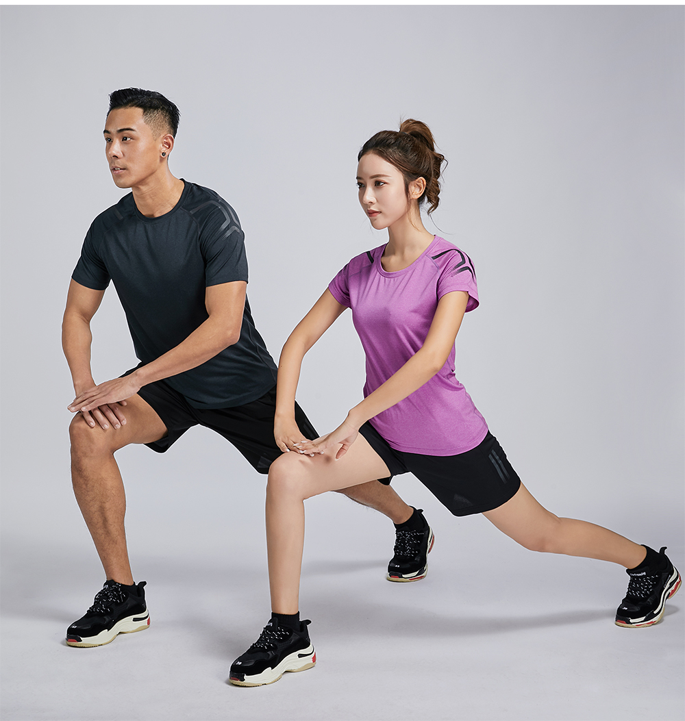 弹力透气圆领女上衣T恤(图12)