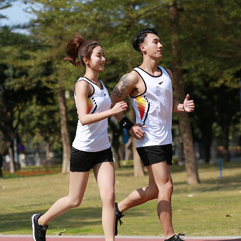 田径服背心套装（男+女）(图3)
