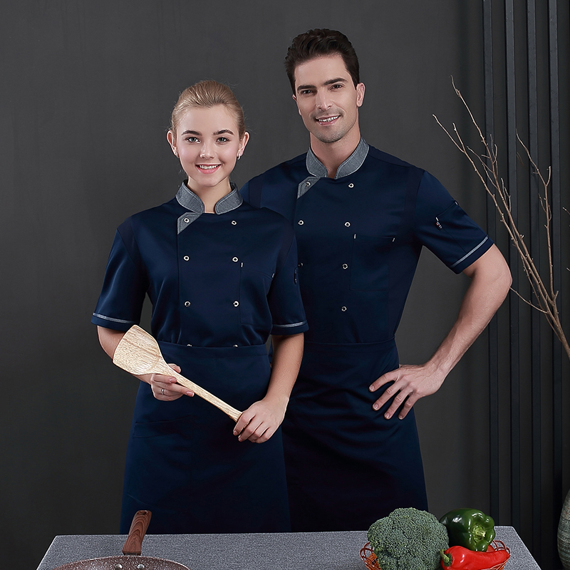 高档精仿呢厨师服