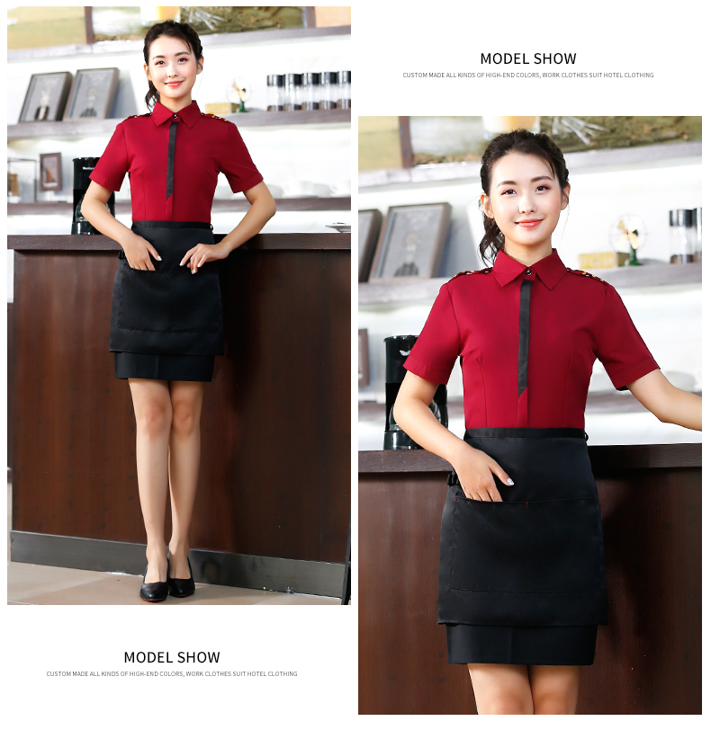 西餐厅服务员工作服（男+女）(图18)
