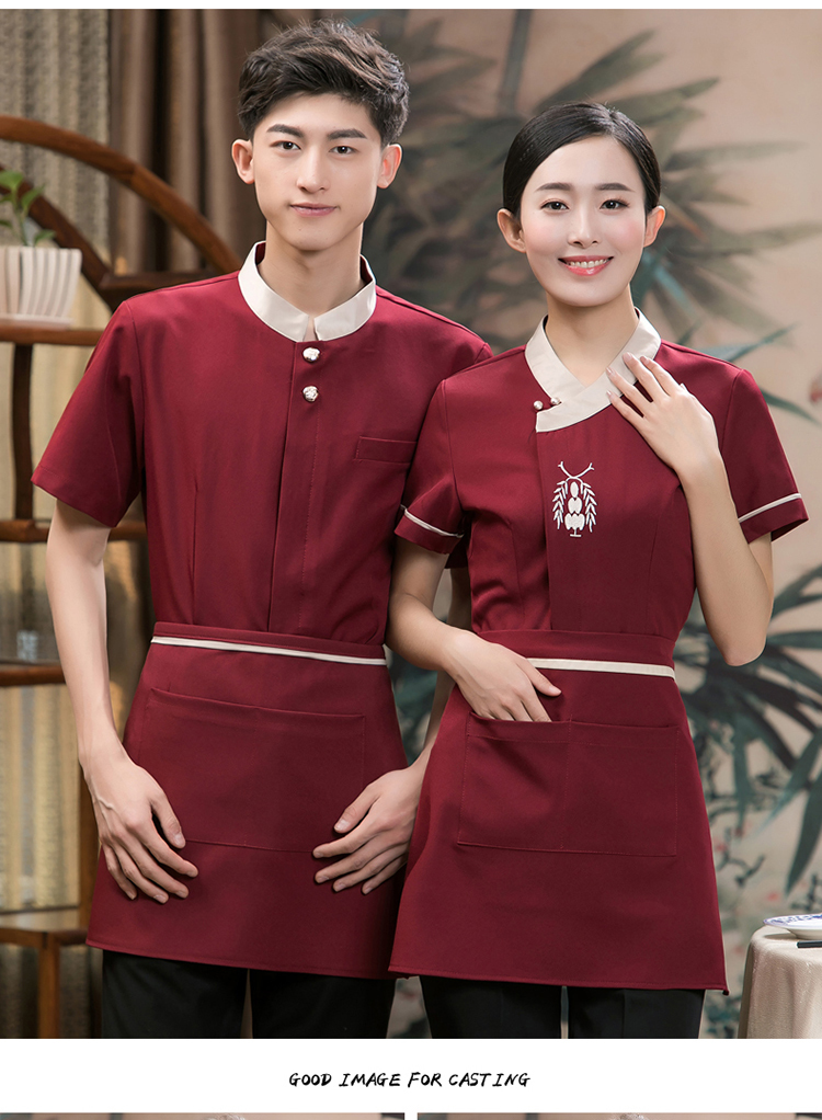 服务员工作服上衣加围裙（男+女）(图19)