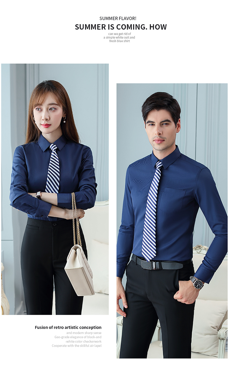 粗斜纹通勤衬衫（男+女）(图26)