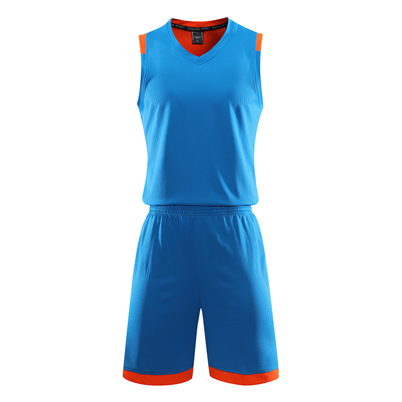 速干纯色米通布篮球服