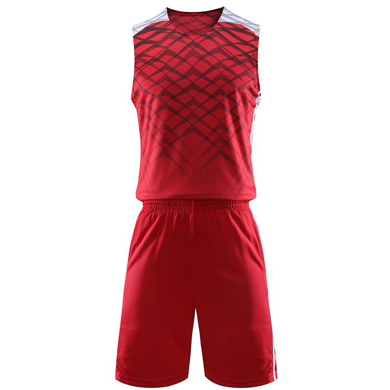 双面穿篮球服套装