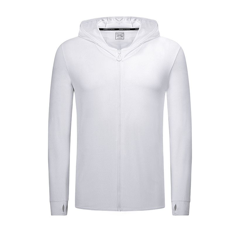 速干户外连帽拉链防晒外套(图4)