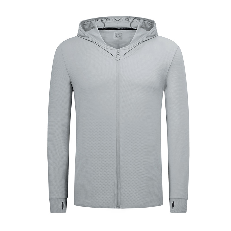 速干户外连帽拉链防晒外套(图5)