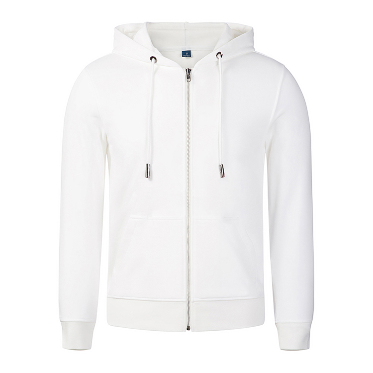 高档拉链连帽卫衣