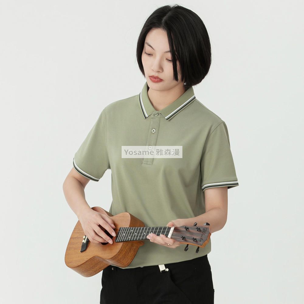 间色领Polo衫(图10)