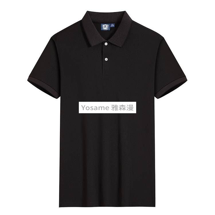 翻领短袖polo衫
