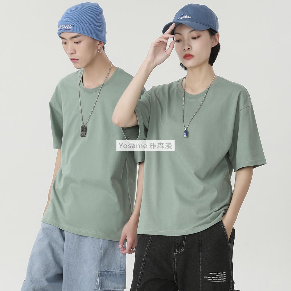 重磅落肩T恤(图8)