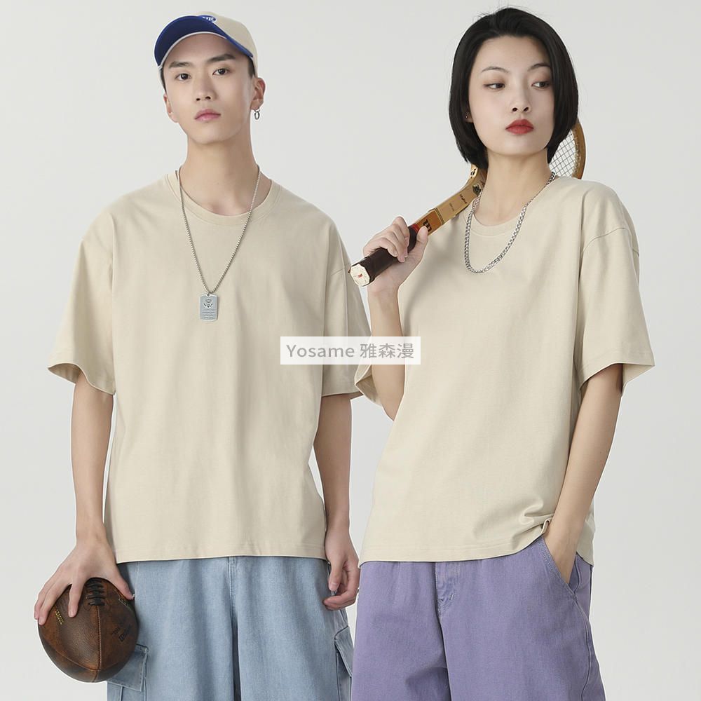 重磅落肩T恤(图3)