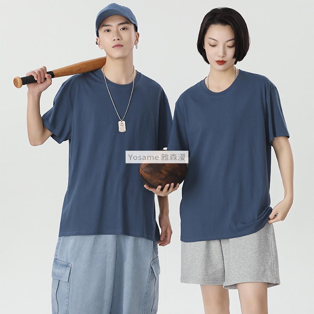 直筒圆领T恤(图5)