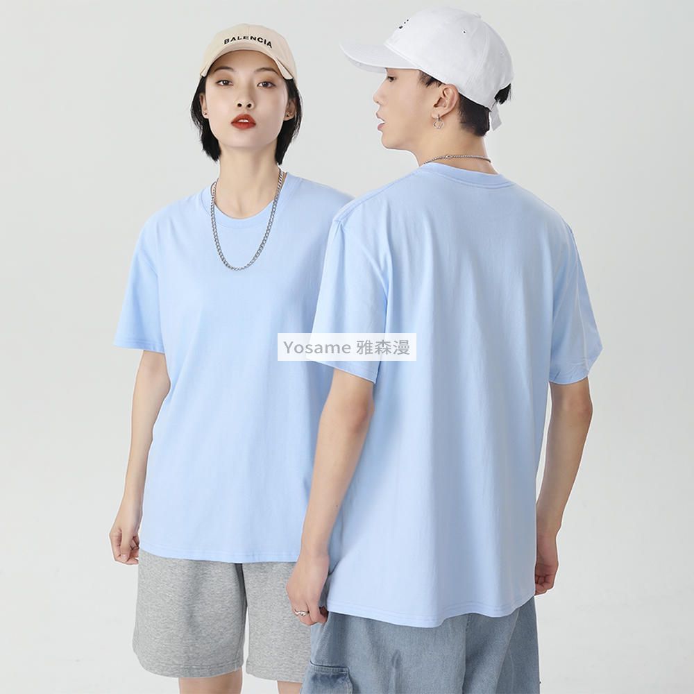 直筒圆领T恤(图8)