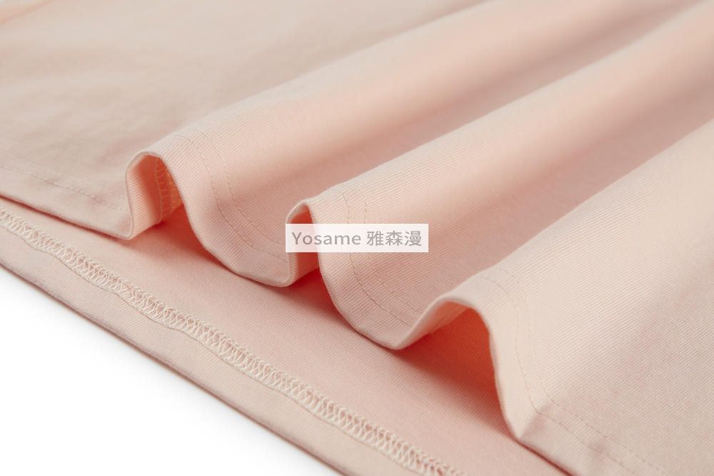 落肩圆领T恤(图21)